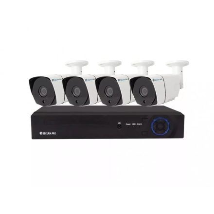Securia Pro IP kamera rendszer 5MPx NVR4CHV5-W