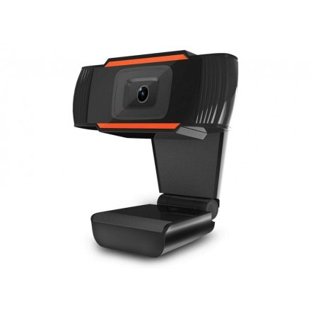 Digitális Webkamera Kameratartóval, Z05 HD 720p fekete-narancssárga