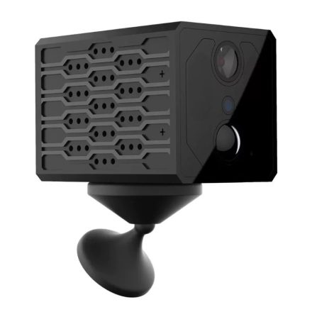 Mini Hordozható Megfigyelő Kamera Mikrofonnal, S3 fekete