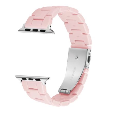 Apple Watch óraszíj, kompatibilis 42/44/45mm kijelzőjű okosórákkal, pink