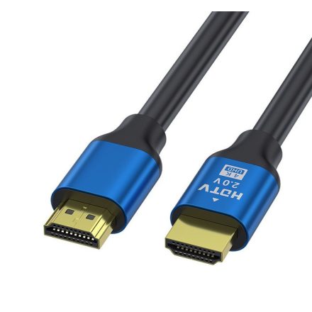 Nagy sebességű HDMI kábel 2.0v, 4K-60Hz, 1.5 méter, kompatibilis Apple TV, Samsung QLED TV, 3D-Xbox, PS4